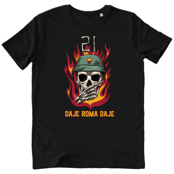T-SHIRT UNISEX BLACK - SKULL MASK