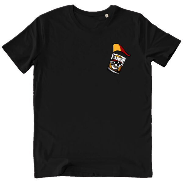 T-SHIRT UNISEX BLACK - STASERA BEVIAM