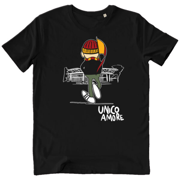 T-SHIRT UNISEX BLACK - UNICO AMORE